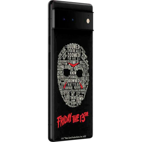 Warner Bros Friday the 13th Doomed Google Pixel 6 Skin
